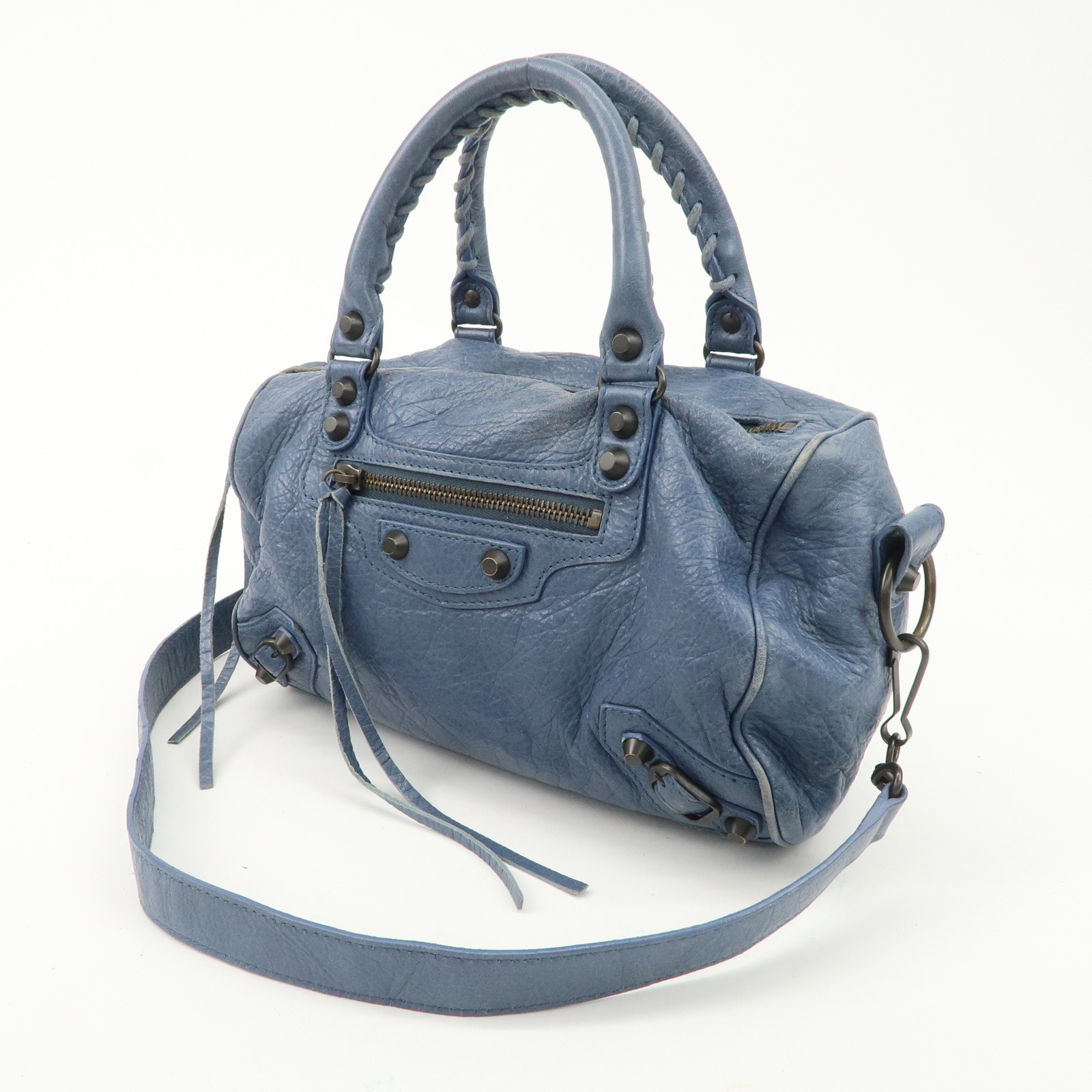 Authentic BALENCIAGA Classic Mini Twiggy Leather 2Way Bag